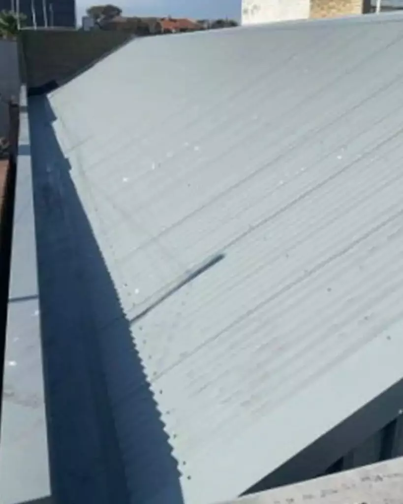 Complex Industrial Roof Plumbing Grey