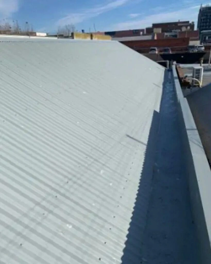 Complex Industrial Roof Plumbing Grey